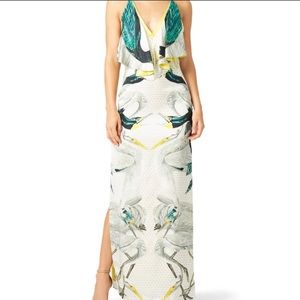 Temperley London Silk Etini Dress, Size 2US/6UK